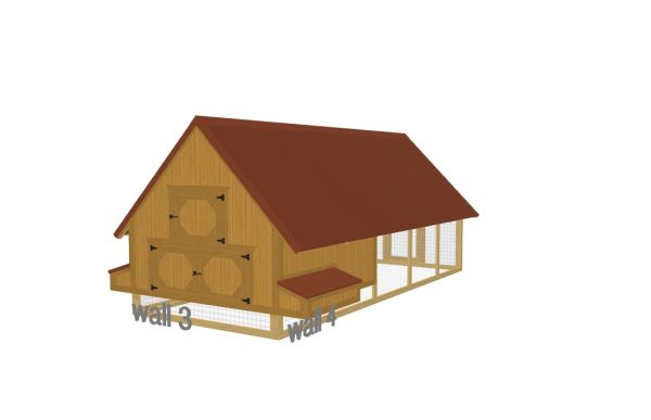 Chicken House Large Roost - 2719 - Image 9