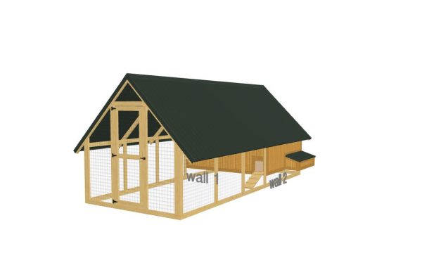 Chicken House Large Roost - 3179