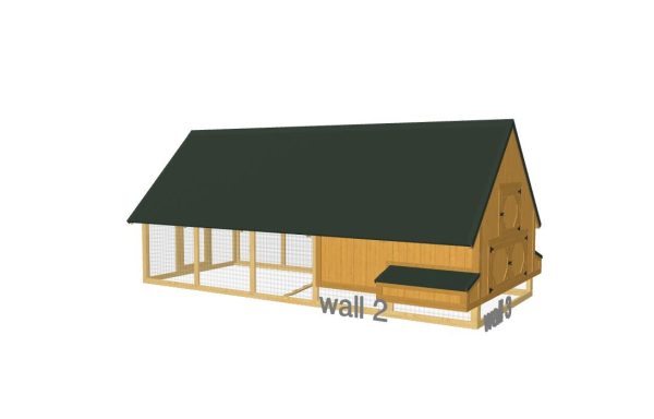 Chicken House Large Roost - 3179
