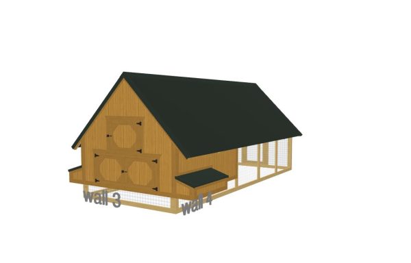 Chicken House Large Roost - 3179