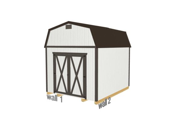 Lofted Dutch Barn - 2114