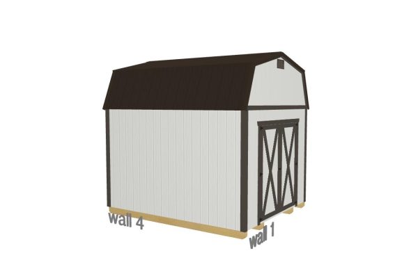 Lofted Dutch Barn - 2114