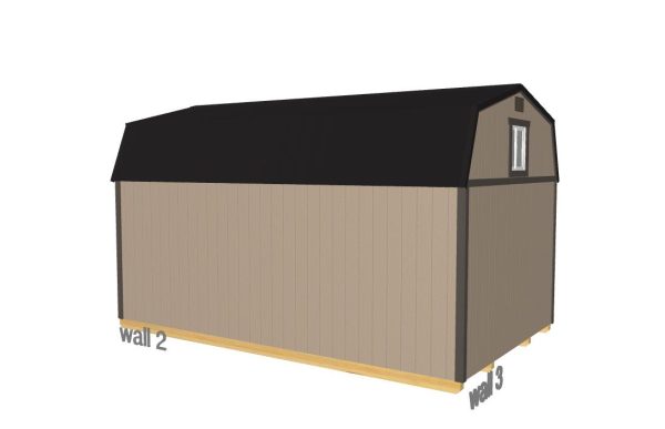 Lofted Dutch Barn - 2382