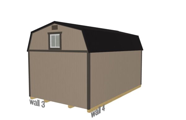 Lofted Dutch Barn - 2382