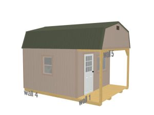 Lofted Dutch Cabin - 1456 - Image 9