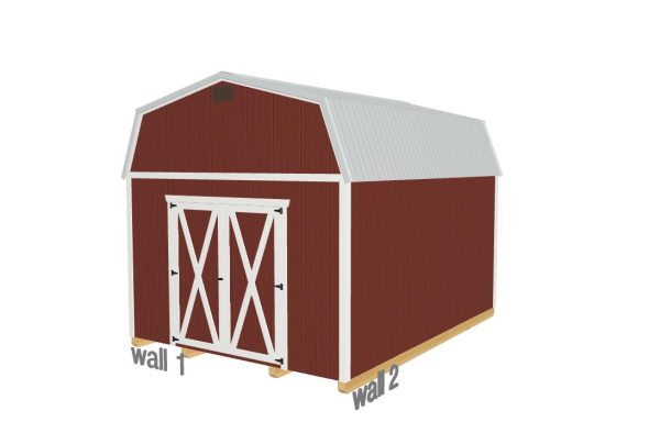 Lofted Dutch Barn - 2113