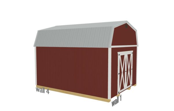 Lofted Dutch Barn - 2113