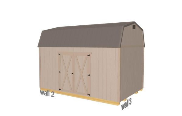 Lofted Dutch Barn - 2368