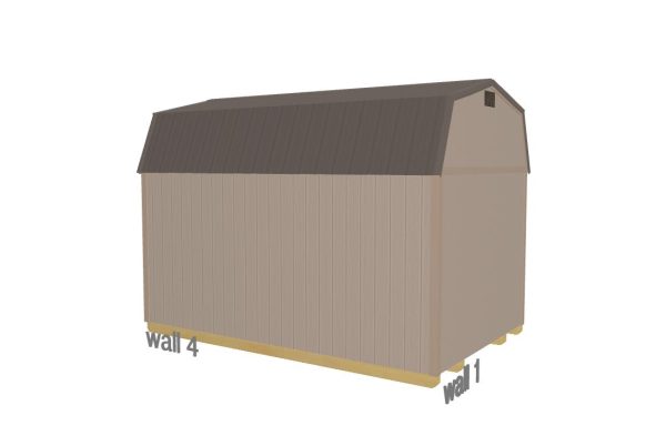Lofted Dutch Barn - 2368