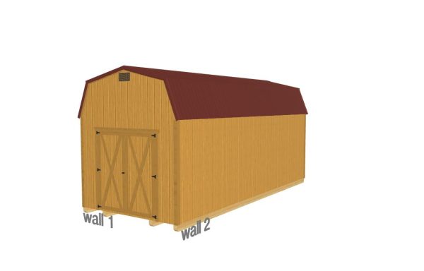 Lofted Dutch Barn - 2493