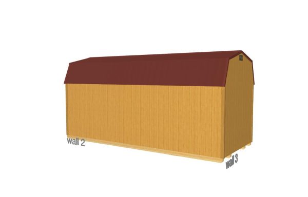 Lofted Dutch Barn - 2493