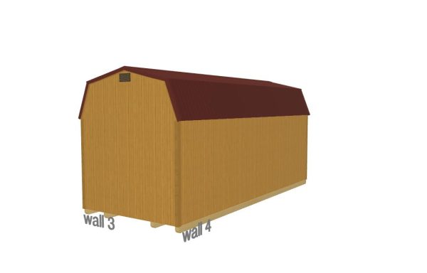 Lofted Dutch Barn - 2493