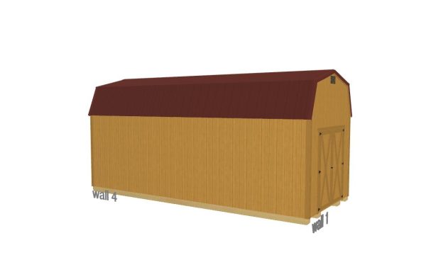 Lofted Dutch Barn - 2493