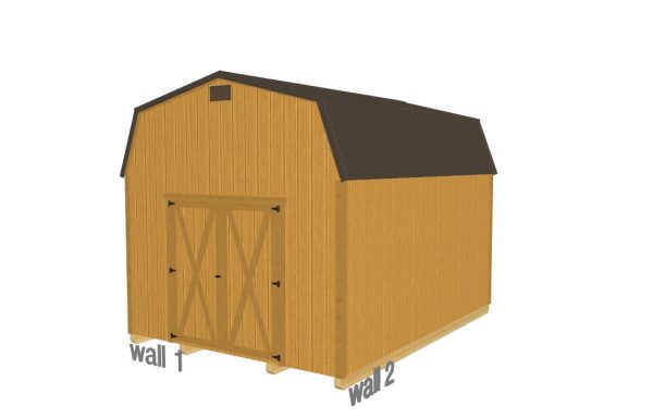 Lofted Dutch Barn - 2383