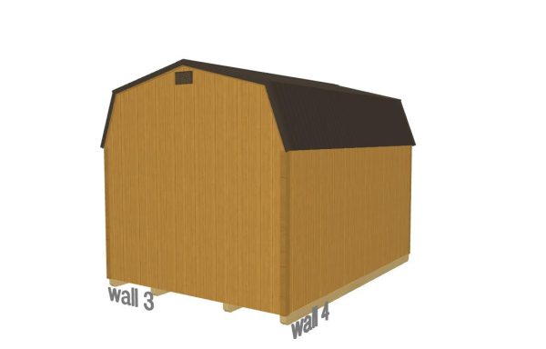 Lofted Dutch Barn - 2383