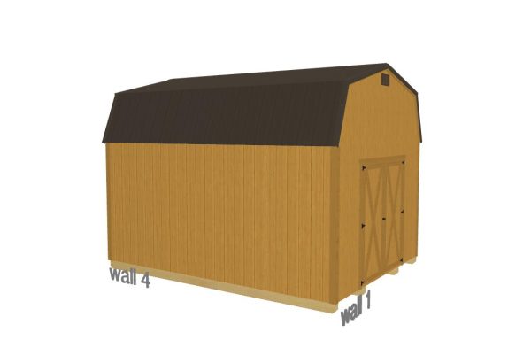 Lofted Dutch Barn - 2383
