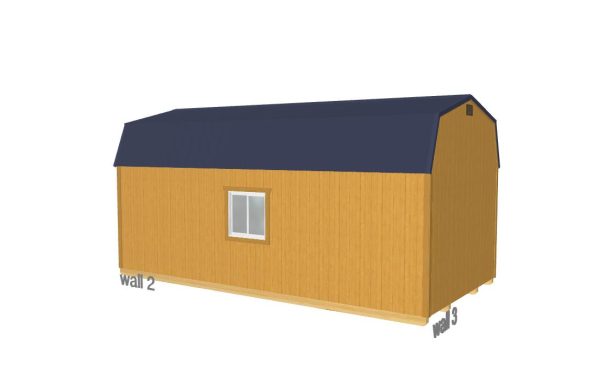 Lofted Dutch Barn - 2419