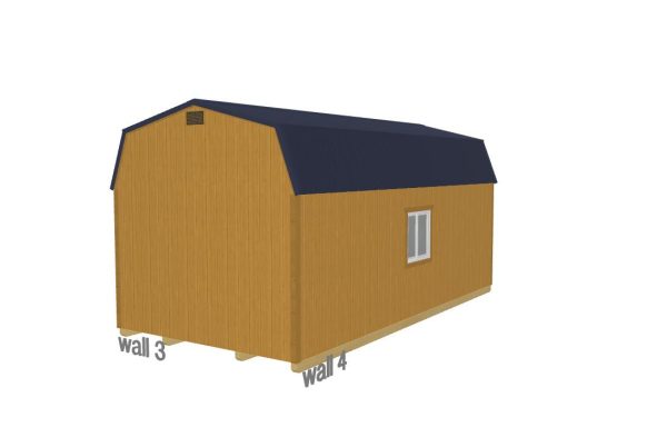 Lofted Dutch Barn - 2419