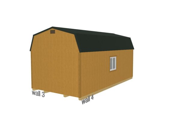 Lofted Dutch Barn - 2495