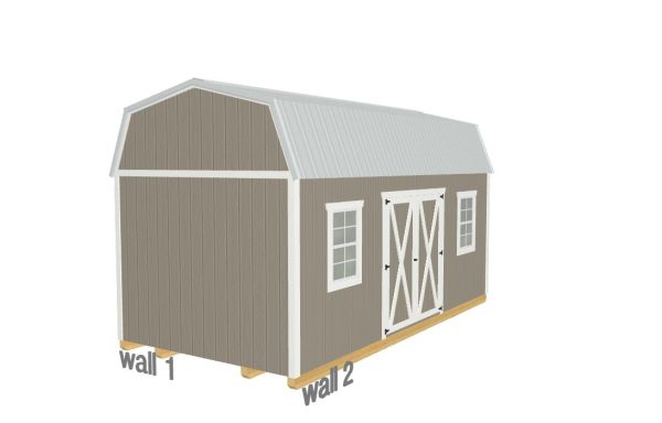 Lofted Dutch Barn - 2570