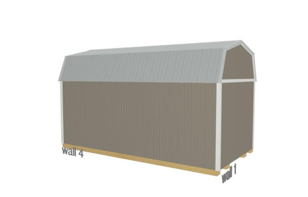 Lofted Dutch Barn - 2570