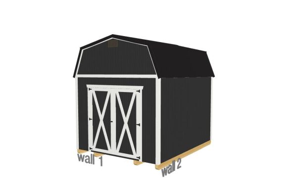 Lofted Dutch Barn - 2385