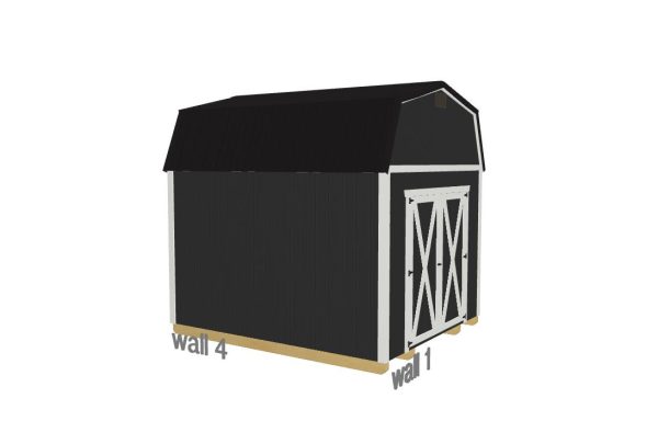 Lofted Dutch Barn - 2385